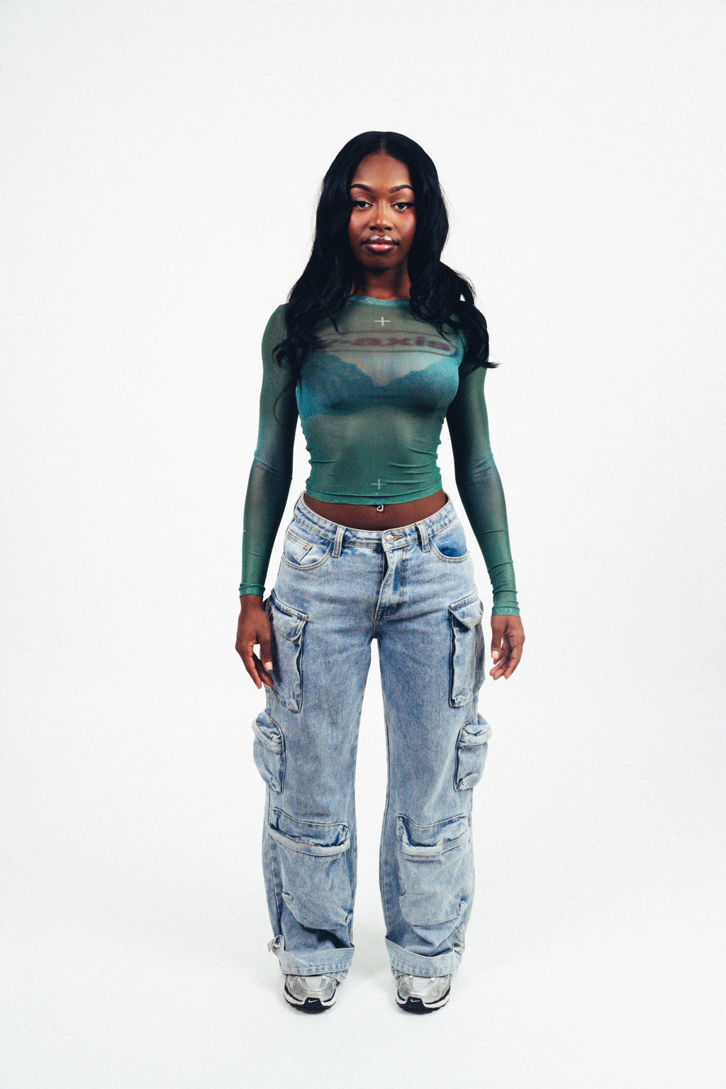 Y-Axis Women’s Mesh Top Forest