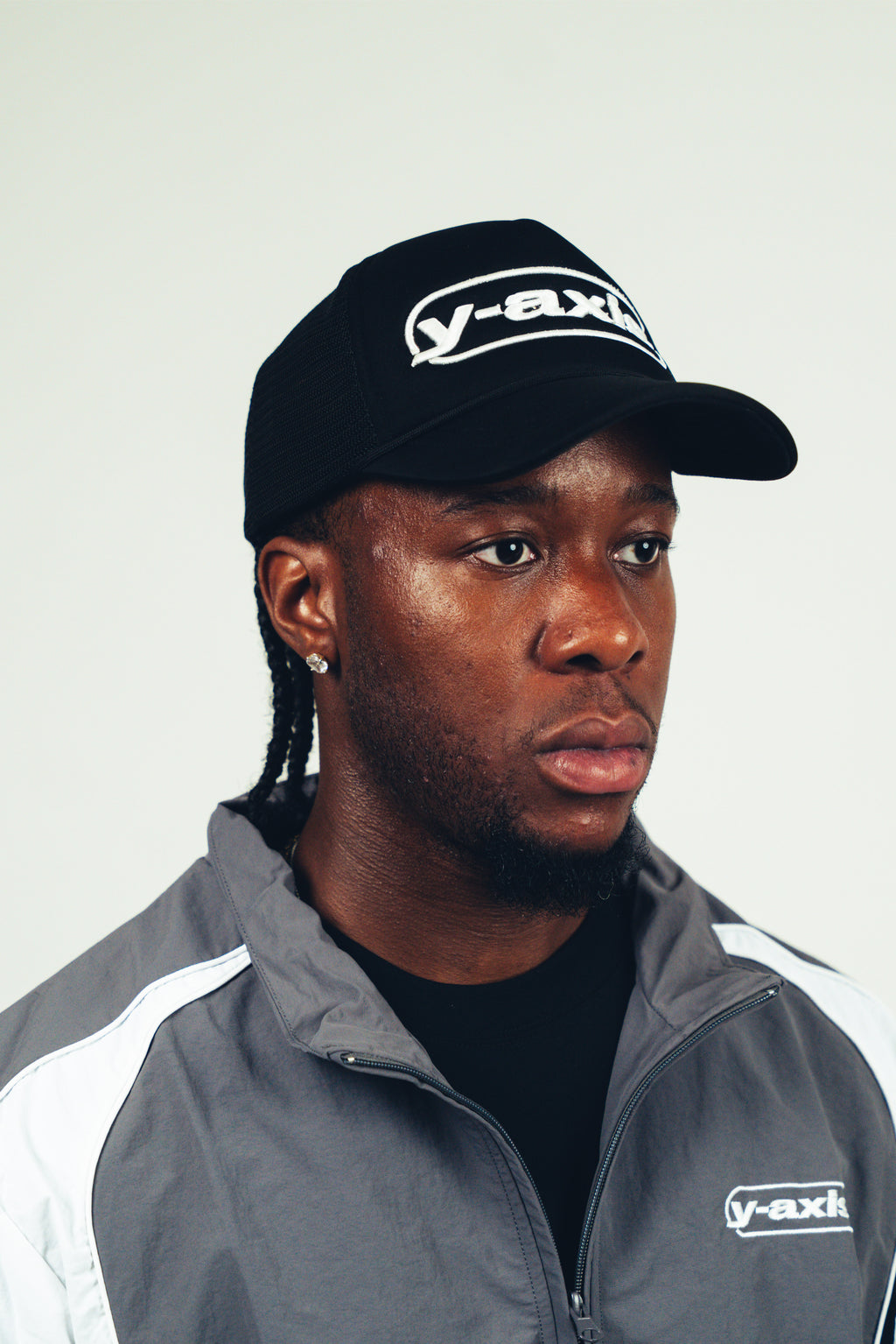 Y-Axis Origin Trucker Cap Blackout