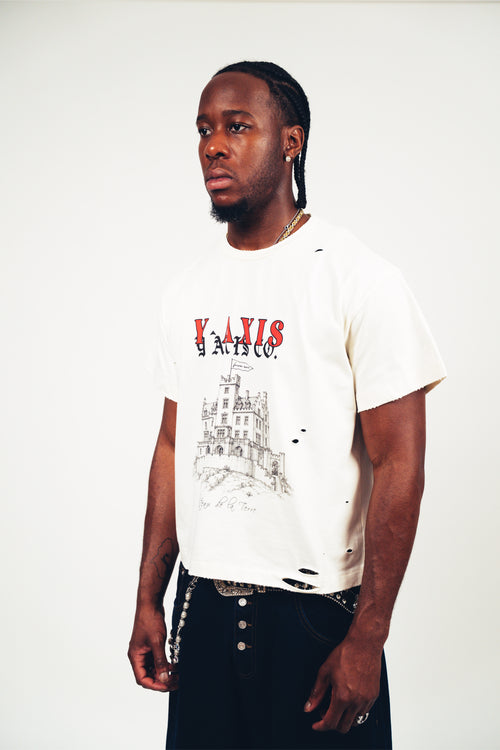 Y-Axis Distressed Château T-Shirt