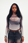 Y-Axis Women’s Mesh Top Smoke