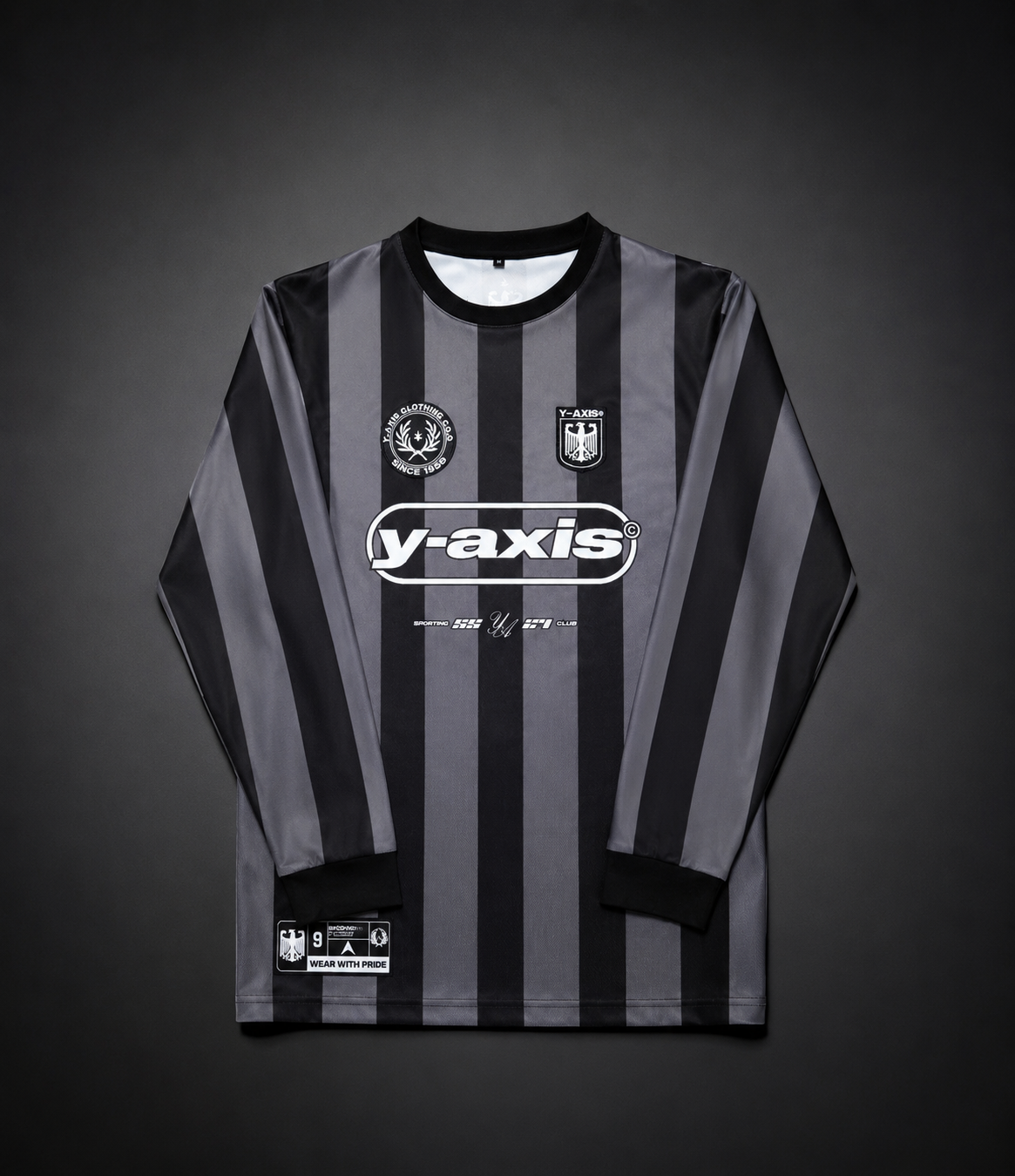 Y-Axis Grey Area V1 Jersey Long Sleeve